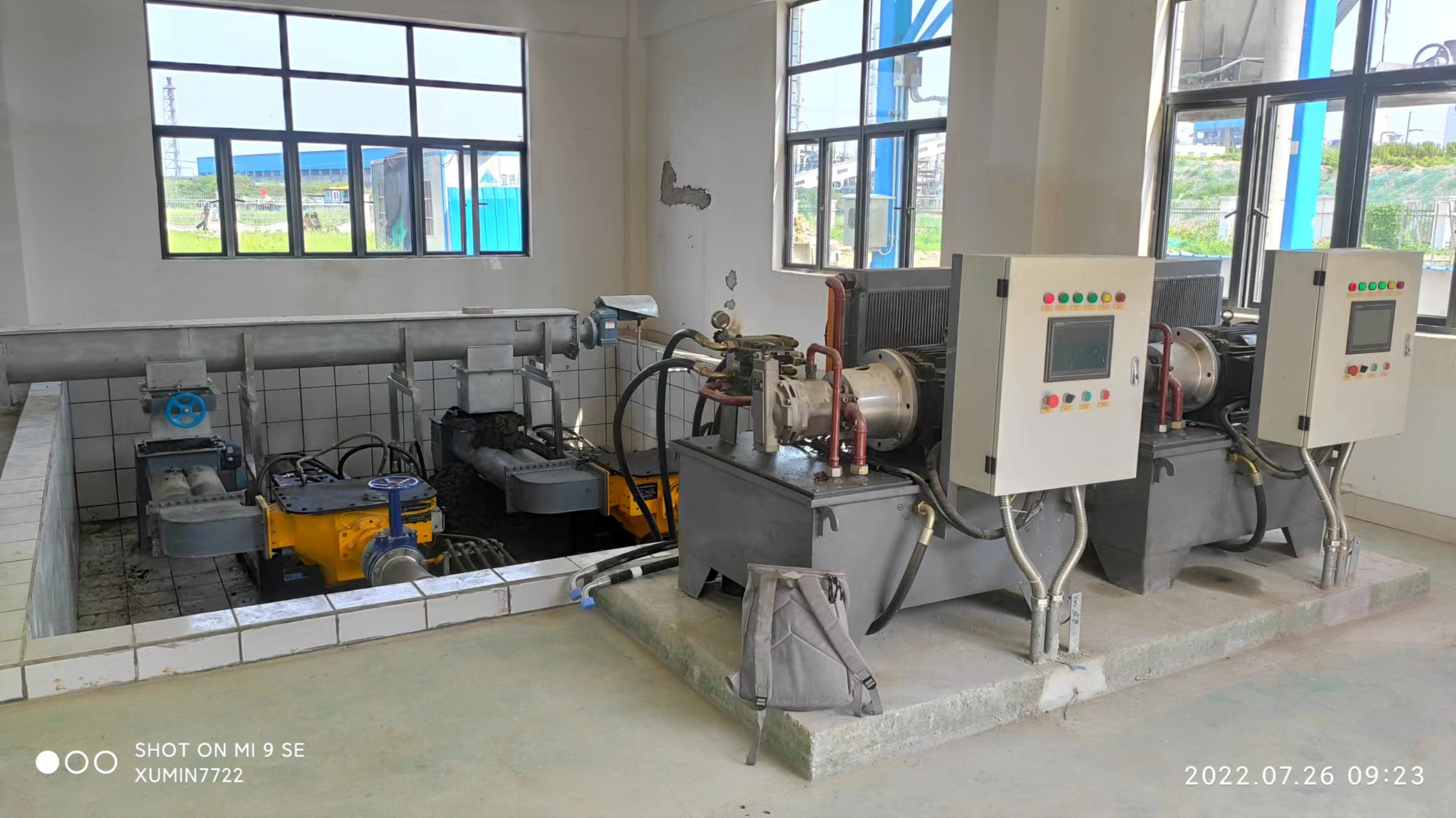 粘稠物料輸送泵客戶現場