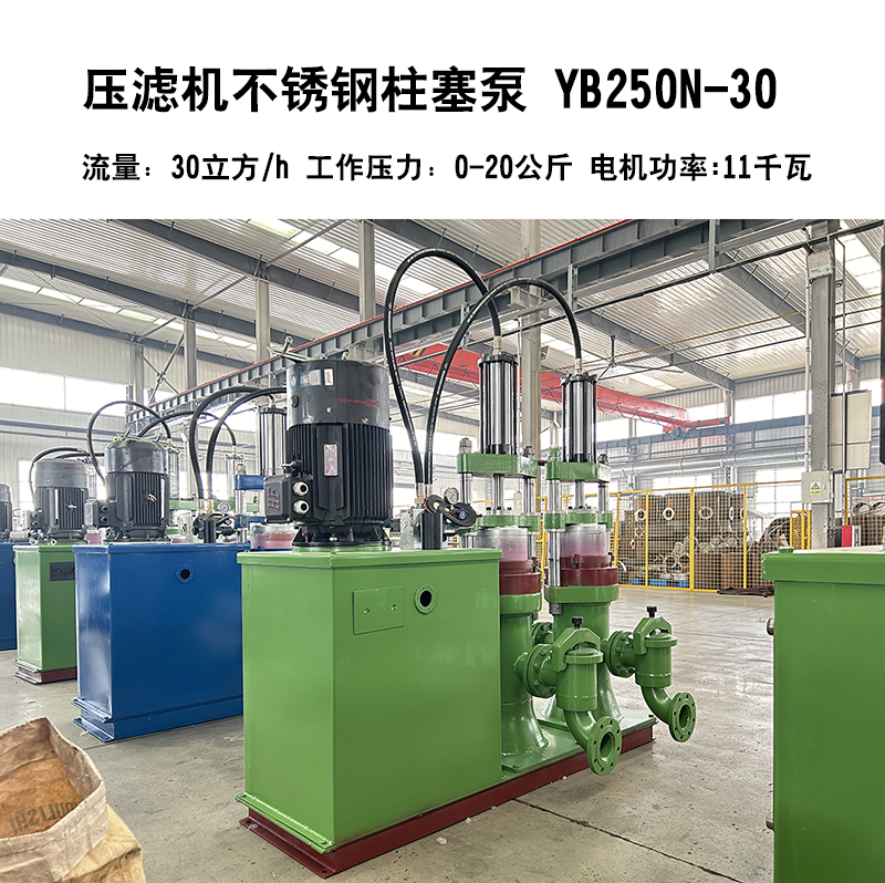 壓濾機柱塞泵11 壓濾機柱塞泵11