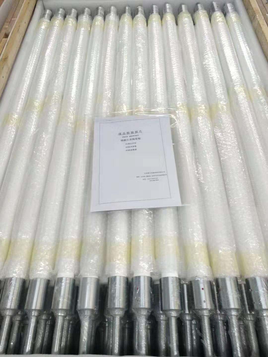 玻璃鋼化爐用南京石英陶瓷輥道